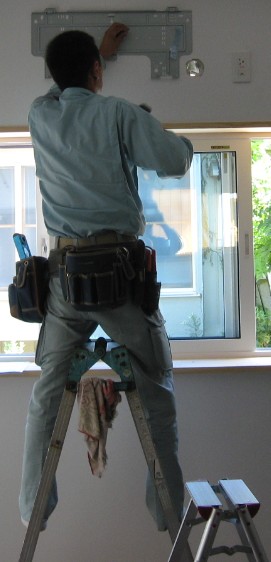 即日エアコン取り付け